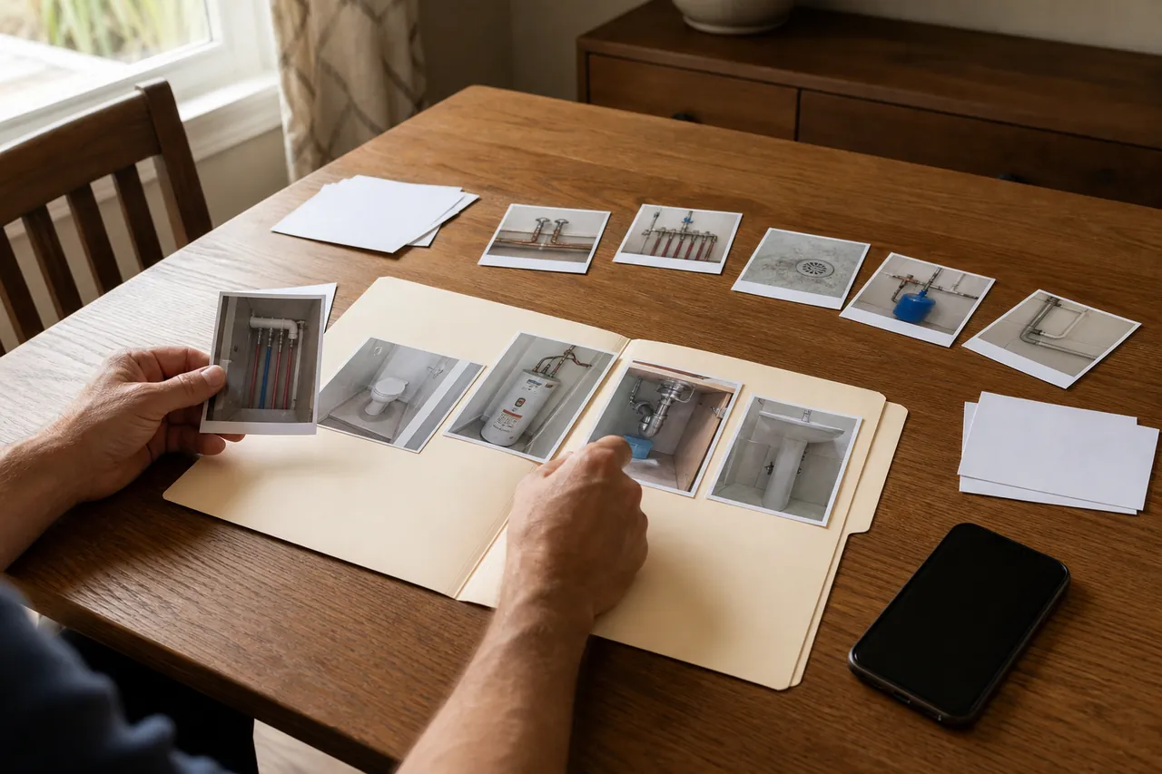 Creating a Home Plumbing Record