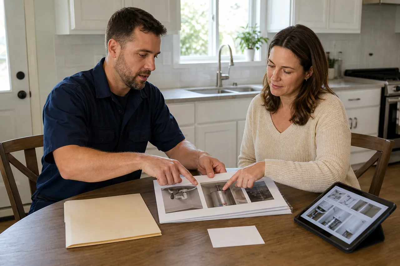 Preparing for a Plumbing Project Handoff