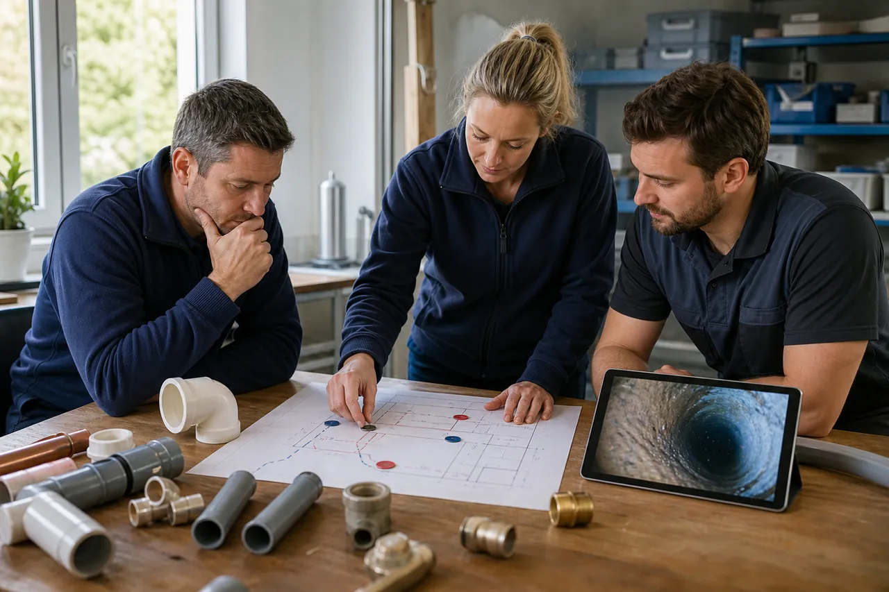 When New Plumbing Information Changes the Plan